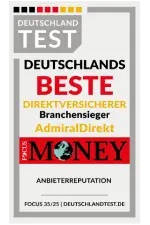 AdmiralDirekt ist Branchensieger unter den Direktversicherern.