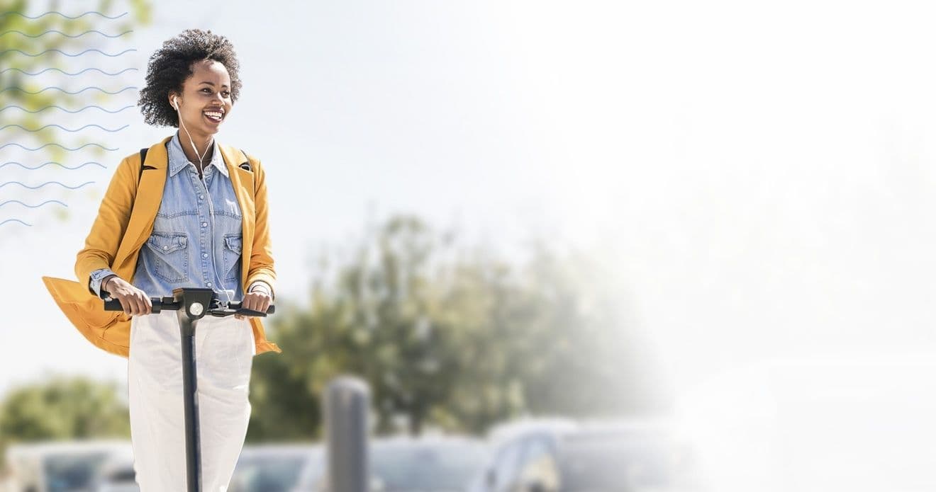 Die günstige E-Scooter-Versicherung von AdmiralDirekt.