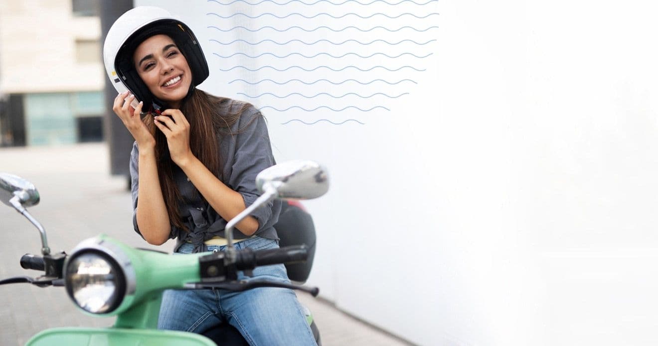 Die günstige Moped-Versicherung von AdmiralDirekt.