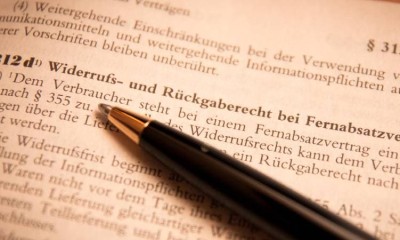 Das Widerrufsrecht ermöglicht es, z.B. Online-Käufe zu widerrufen.